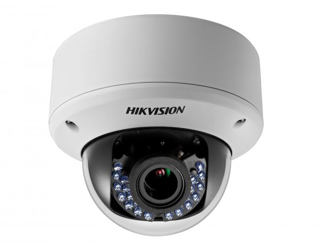 HikVision DS - 2CE56D1T - AVPIR3Z 2Мп уличная купольная HD - TVI камера с ИК - подсветкой до 40м2Мп CMOS