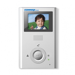 Commax CDV-35H (Перламутр) Монитор цветного видеодомофона, 3.5&amp;quot;, PAL/NTSC, подключение 2-х панелей и трубки DP-4VHP, громкая связь