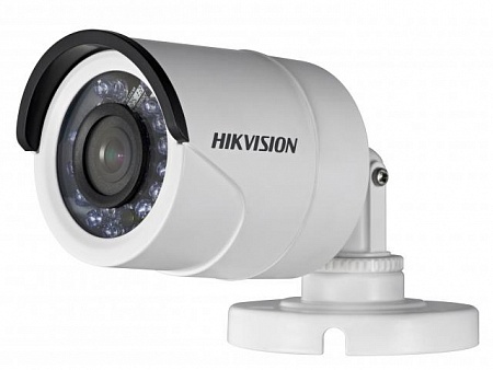 Hikvision DS-2CE16C0T-IR 1Мп уличная цилиндрическая HD-TVI камера с ИК-подсветкой до 20м1Мп CMOS; 0.1 Лк