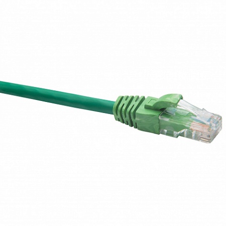DATAREX RJ45-RJ45 U/UTP Cat.5e LSZH нг(А)-HF (DR-181208) Патч-корд (коммутационный шнур), 1.5м, зеленый
