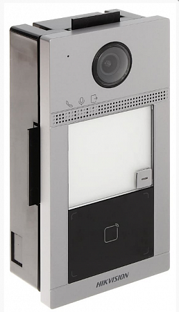 HikVision DS-KV8113-WME1/Flush (Metal) Вызывная панель IP-видеодомофона на одного абонента с камерой 2Mp