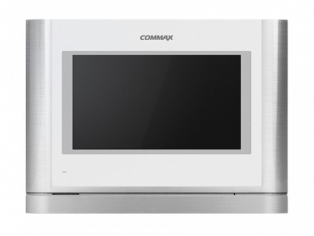 Commax CDV-704MA (Белый) (7&quot;) Монитор AHD, Сенсорный LCD, Разрешение 1024х600, подключение 2-х вызывных панелей DRC-40KHD; DRC-4CPHD, и 2-х видеокамер 1,3Mp, дополнительно возможно подключение до 3-х мониторов, интерком до 4-х мониторов в системе, автомат