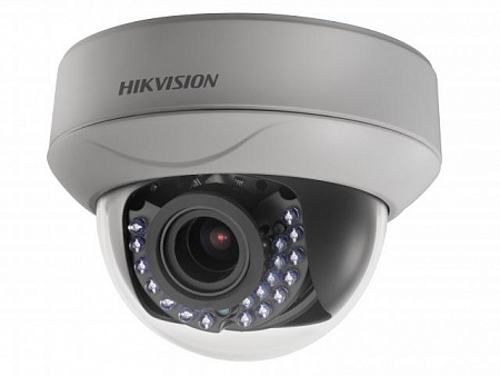 Hikvision DS-2CE56D5T-VFIR Купольная TVI видеокамера с ИК-подсветкой и механическим ИК-фильтром, 2Мп CMOS